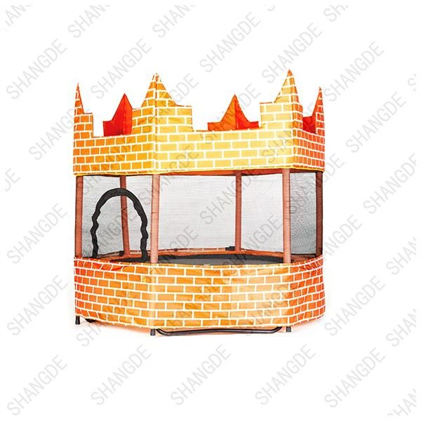 60Inch Castle Kids Trampoline